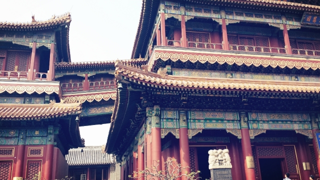 Beijing Springtime Story Yonghe Lamasery Temple