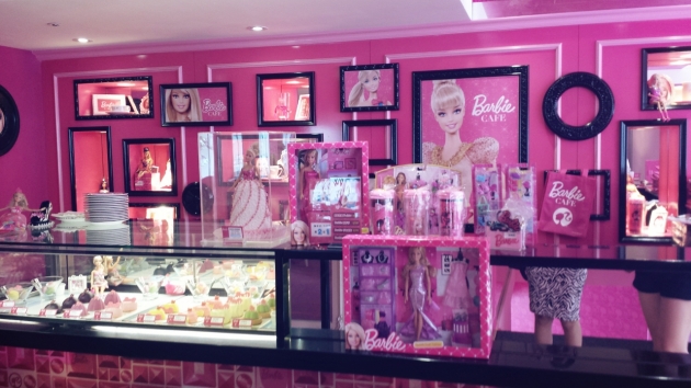 Taipei Trippin Barbie Cafe
