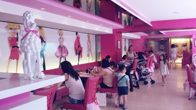 Taipei Trippin Barbie Cafe