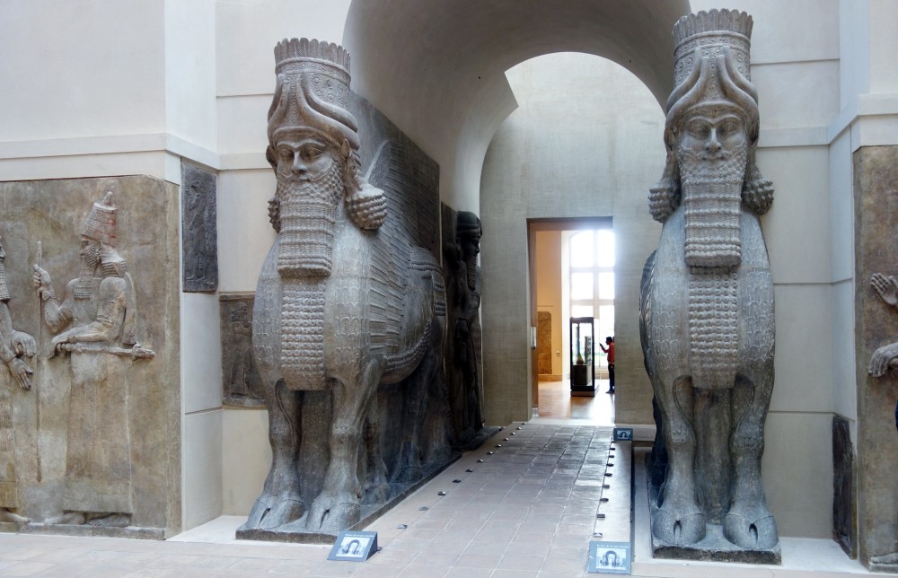 Must See Objects in the British Museum Assyrian Lamassu Winged Bulls